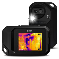 Teledyne FLIR Commercial Systems Inc. Thermal Imaging Camera, 80x60 Resolution, -10 to 150C, Touch Screen, C2 Series