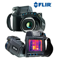 Teledyne FLIR Commercial Systems Inc. Handheld Thermal Camera, 640x480 RES, -40 to 650C, Touch Screen, T Series