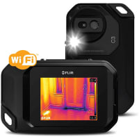 Teledyne FLIR Commercial Systems Inc. Pocket Thermal Imaging Camera, 80x60 RES, -10 to 150C, Touch Screen, C3 Series