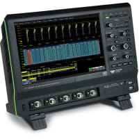 Teledyne LeCroy 200 MHz, 2.5 GS/s (10 GS/s with ESR), 4 Ch, 12.5 Mpts/Ch, 12-bit HD Oscilloscope