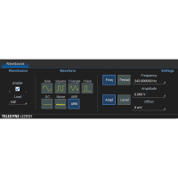 Teledyne LeCroy Arbitrary Waveform Generator, 25MHz, SW for T3DSO1000A, Requires T3DSO1000-FGMO