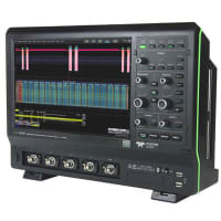 Teledyne LeCroy 200 MHz, 2+16Ch, 12-bit, 2.5 GS/s, 12.5 Mpts/Ch HD Mixed-Signal Oscilloscope w/12.1"