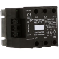 Teledyne Relays Solid State Relay, 480 VAC, 50A/520 VAC, Zero Switching, E3PT Series