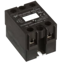 Teledyne Relays Relay, Hybrid, Control, Cur-Rtg 30A, Ctrl-V30DC, Vol-Rtg 420AC, UL, XV Series