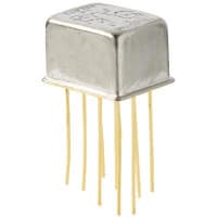 Teledyne Relays Relay, DPDT, 0.15 Ohm (Max.), 0.25 Ohm (Max.) (After Life), TO-5, RF180 Series