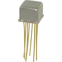 Teledyne Relays Commercial Relay, DPDT, 0.4 pF (Typ.) (Intercontact), 12.0 VDC, TO-5, 712 Series