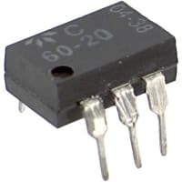 Teledyne Relays Relay, Thru Hole, Solid-State, 50 mA (Max.), 6, 3 ms (Max.) at 10 mA, 0.1 in.