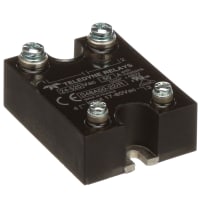 Teledyne Relays Relay, SSR, Control, Cur-Rtg 75A, Ctrl-V 24AC, Vol-Rtg 520V, Screw, UL, S Series