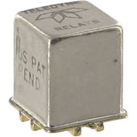 Teledyne Relays Relay, Sensitive Repeatable, 0.100 Ohms, 0.4 pF (Typ.), 5 VDC, GRF103 Series