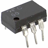 Teledyne Relays Relay, Thru Hole, Solid-State, 50 mA (Max.), 6, 4 ms (Max.) @ 10 mA, 0.1 in.