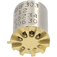 Teledyne Relays Relay, Sensitive Repeatable, 0.15 Ohms (Max.), 0.4 pF (Typ.), 12 VDC (Nom.)