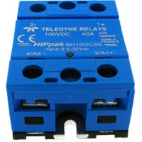 Teledyne Relays RELAY;125A, 690 VAC HIPPAK