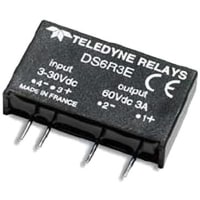 Teledyne Relays Relay, 1 A, 220 VDC, 30 VDC (Max.), 1 mA, Solid State, PCB Mount, 10 A, -40 C