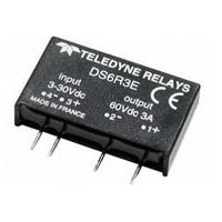 Teledyne Relays Relay;SSR;Control;Cur-Rtg 3A;Ctrl-V 30DC;Vol-Rtg 60DC;PCB Mnt;Solder;4 Pin