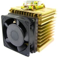 Teledyne Relays DIN Rail Solid State Relay Heatsink for use with SH Series Solid State Relay