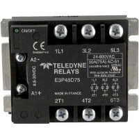 Teledyne Relays RELAY;UP TO 75A 600VAC THREE PHASE, with cover