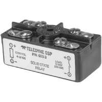 Teledyne Relays Relay, 10 VDC (Max.), Solid State, 16 mA (Max.) @ 5 VDC, Panel Mount, -40 C