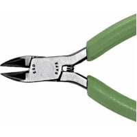 Apex Tool Group Mfr. Xcelite, Tool, Cutter, 4 In., 15/32 In., Tapered, Green, Box/Carton