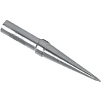 Apex Tool Group Mfr. Weller, Tip, St.Steel, Long Conical, 0.015 in Tip Width, 1 in Tip Length