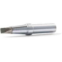 Apex Tool Group Mfr. Weller, Tip, St.Steel, Screwdriver, 0.125 in Width, 0.027 in Thick, 0.625in Tip Len