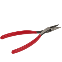 Apex Tool Group Mfr. Crescent, 8 In. Electricians Chain Nose Pliers With Red Cushion Grip Handles