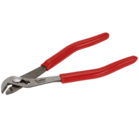 Apex Tool Group Mfr. Xcelite, 5 In. Ignition Plier With Red Cushion Grip Handles, Carded