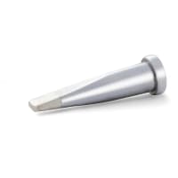 Apex Tool Group Mfr. Weller, Soldering Tip, Chisel: Lt Series For Wsp80 Iron, .126in.X.047in.