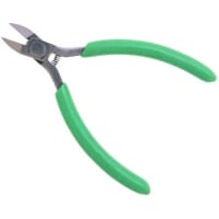 Apex Tool Group Mfr. Xcelite, 4 In. Relieved Tapered Head Cutter With Green Cushion Grips