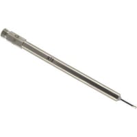 Apex Tool Group Mfr. Weller, Solder Tip, Chisel, 0.063 in, 0.016 in, 0.372 in, 0.016 in, Nt Series