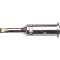 Apex Tool Group Mfr. Weller, Solder Tip, Chisel, 2Mm Width, 18.29Mm Reach, For Wsta3 and Wpa2 Tools