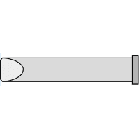 Apex Tool Group Mfr. Weller, Tip, Chisel, Xte, 5.9x1.2 Mm, For Wp120