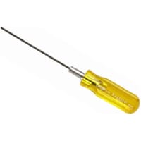 Apex Tool Group Mfr. 5/64 IN. X 4 IN. RECESSED SOCKET HEAD SCREWDRIVER, BALLPOINT TIP, AMBER HANDLE