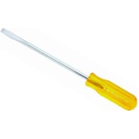 Apex Tool Group Mfr. Xcelite, Screwdriver, 3/8 In. X 8 In. Regular Square Blade, Amber Handle