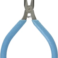 Apex Tool Group Mfr. Xcelite, Pliers, Long Nose, Needle, 4 In., 13/16 In., 3/8 In., 9/32 In., Green, 0.78 Lbs.