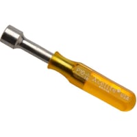 Apex Tool Group Mfr. Crescent, Screwdriver, 5/16 In. X 3 1/2 In. Compact Standard, Amber Handle