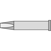 Apex Tool Group Mfr. Weller, Tip, Chisel, Xtc, 3.2x0.8 Mm, For Wp120