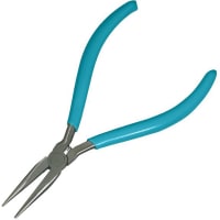 Apex Tool Group Mfr. Xcelite, Pliers, Needle, 5 In., 1-3/16 In., 7/16 In., 9/32 In., Green, 0.96 Lbs.