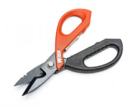 Apex Tool Group Mfr. Electrician's Data Scissors; 6-3/8";Integrated 19 to 23 Awg Wire Strippers