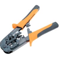 Tempo Communications All-in-One Crimper, Stripper, & Cutter, Data & Phone Tool, RJ45, RJ11/RJ12 & RJ22