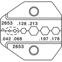 Tempo Communications Die Set, For SMA, SMB, Mini-59 BNC/TNC, MiniUHF Coaxial Connectors, 1300/8000 Series