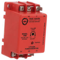 Time Mark Corporation Monitor Relay, 3-Phase, SPDT, DIN Mount, 208/240V, Phase Reversal, 158 Series