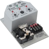 Time Mark Corporation Relay, 3 Phase Monitor, SPDT, 2500-480VAC, 50-60Hz, Surface Mount, 2500 Series