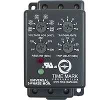 Time Mark Corporation Relay, 3-Phase Monitor with Adjustable Trip & Restart Delays, 20-Series