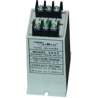 Time Mark Corporation Phase Monitoring Relay, 190 VAC, SPDT, 10A/240 VAC, Screw Terminal, Series