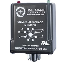 Time Mark Corporation Phase Monitor Model 21H, Range 475-600VAC