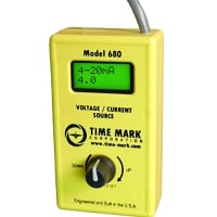 Time Mark Corporation Current Calibrator Simulator:4-20Ma 4 Wire LCD Display Series Series