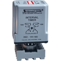 Time Mark Corporation Relay;SSR;Timing;Interval;DPDT;Cur-Rtg 10A;Ctrl-V 120AC/DC;Vol-Rtg 120AC;8 Pin