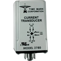 Time Mark Corporation Transducer, Current, Output at Rated Input: 0-10VDC, 0-0.5A Input Current, 8 Pin