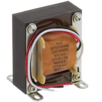 Triad Magnetics Transformer, Auto, Open Frame, 1, Freq 50/60Hz, Pri 230VAC, Sec 115VAC, Sec 1.7A