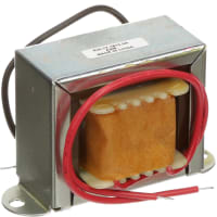 Triad Magnetics Transformer, Power, Bobbin, 1, Freq 60Hz, Pri 115VAC, Sec 24 (CT)VAC, Sec 1A